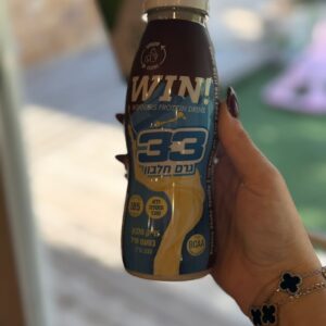 שיק חלבון בטעם וניל ללא תוספת סוכר